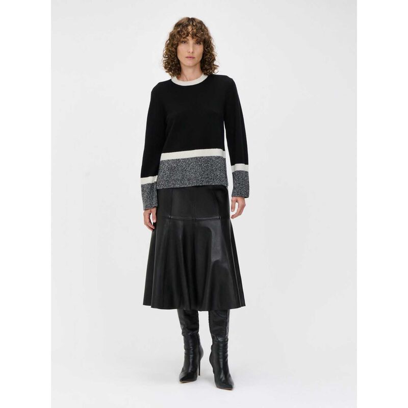 Veronika Maine Merino Colour Block Sweater image number 3